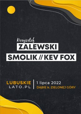 Dąbie Wydarzenie Koncert Krzysztof Zalewski, Smolik // Kev Fox