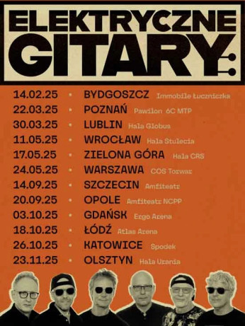 Zielona Góra Wydarzenie Koncert ELEKTRYCZNE GITARY "W CIENIU SUFITÓW"