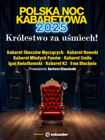 Zielona Góra Wydarzenie Kabaret Polska Noc Kabaretowa 2025