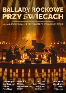 Zielona Góra Wydarzenie Koncert Ballady rockowe przy świecach