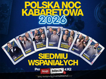 Zielona Góra Wydarzenie Kabaret Polska Noc Kabaretowa 2026 - Siedmiu wspaniałych