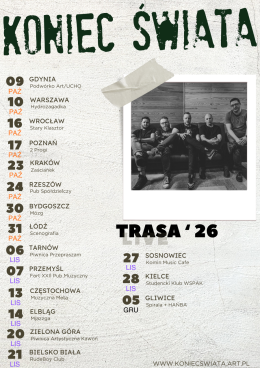 Koniec Świata - Trasa '26