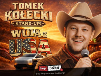 Zielona Góra Wydarzenie Stand-up Stand-up: Tomek Kołecki | Wuja z USA