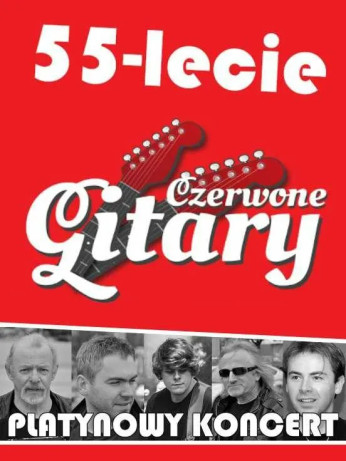 Zielona Góra Wydarzenie Koncert CZERWONE GITARY - DIAMENTOWA TRASA 60-LECIA