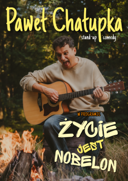 Zielona Góra Wydarzenie Stand-up Paweł Chałupka - nowy program: Życie jest nobelon